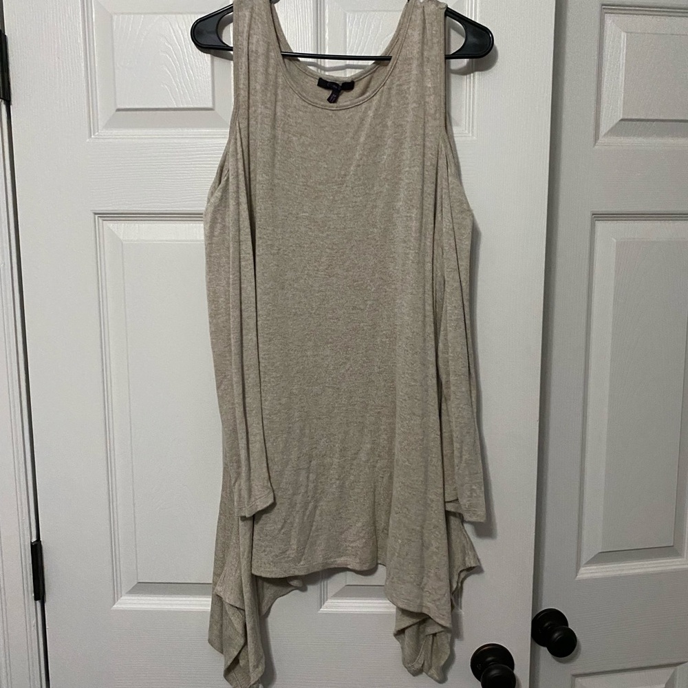 Long Sleeve Cold Shoulder Sweater